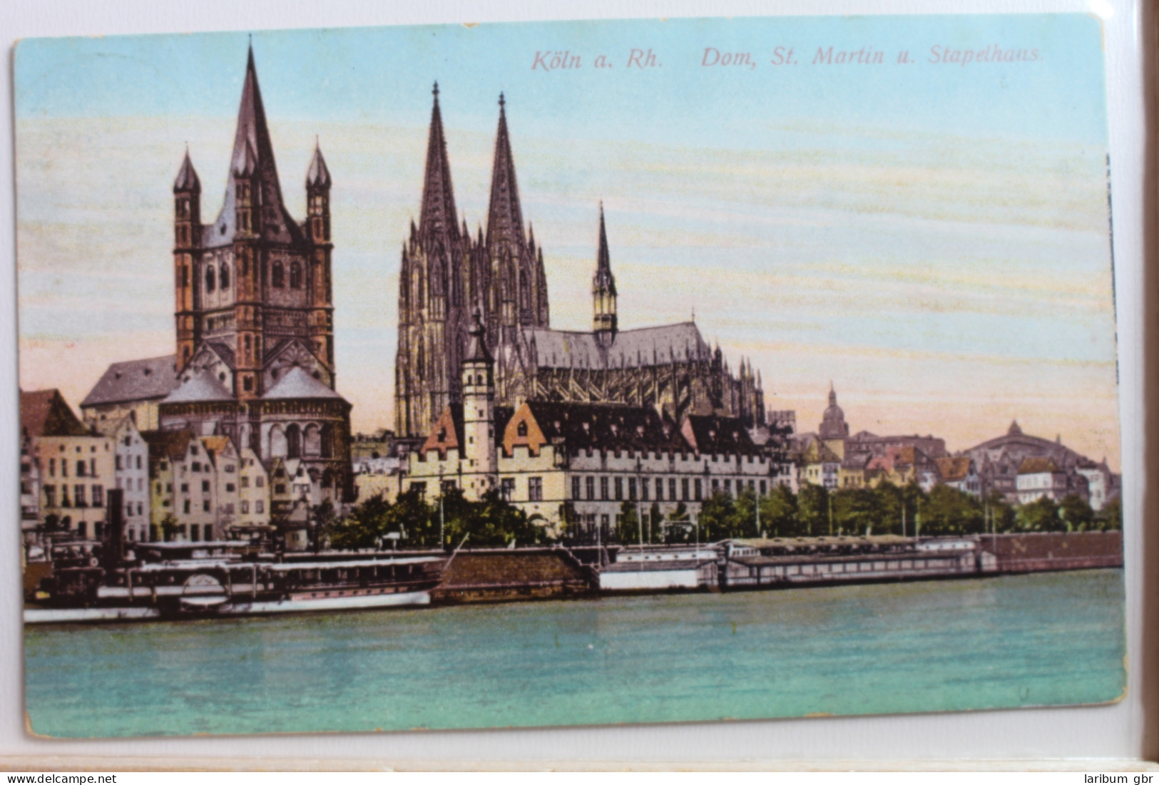 AK Köln Dom, St. Matin U. Stapelhaus 1913 Gebraucht #PD582 - Autres & Non Classés