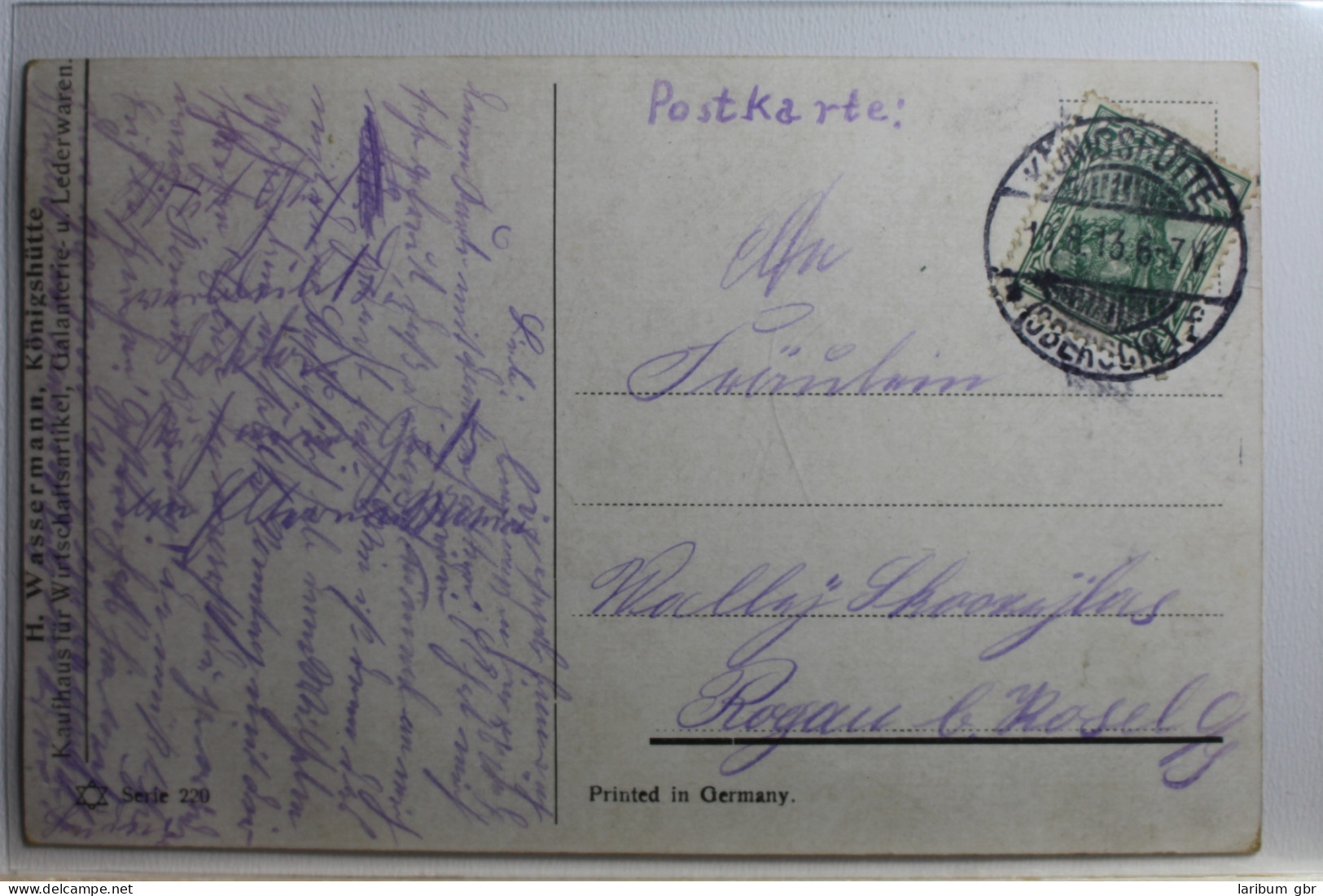 AK Deutschland Künstlerkarte 1913 Gebraucht #PC732 - Other & Unclassified