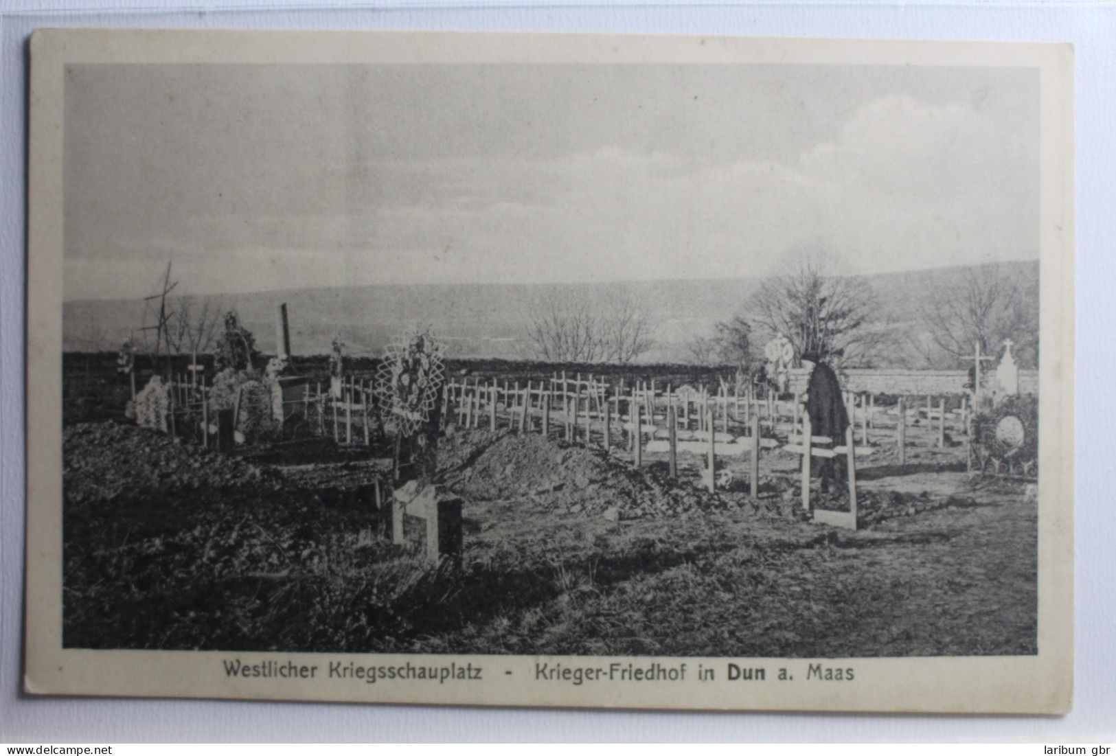 AK Dun A. Maas Westlicher Kriegsschauplatz - Krieger-Friedhof Ungebraucht #PC968 - Autres & Non Classés