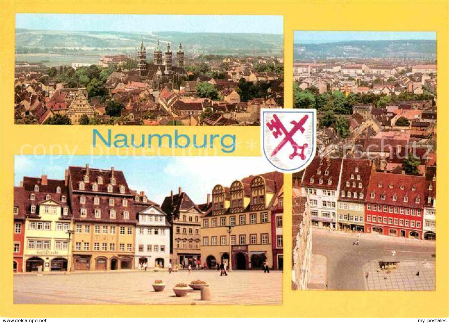 72617216 Naumburg Saale Teilansichten Wilhelm Pieck Platz Naumburg - Naumburg (Saale)