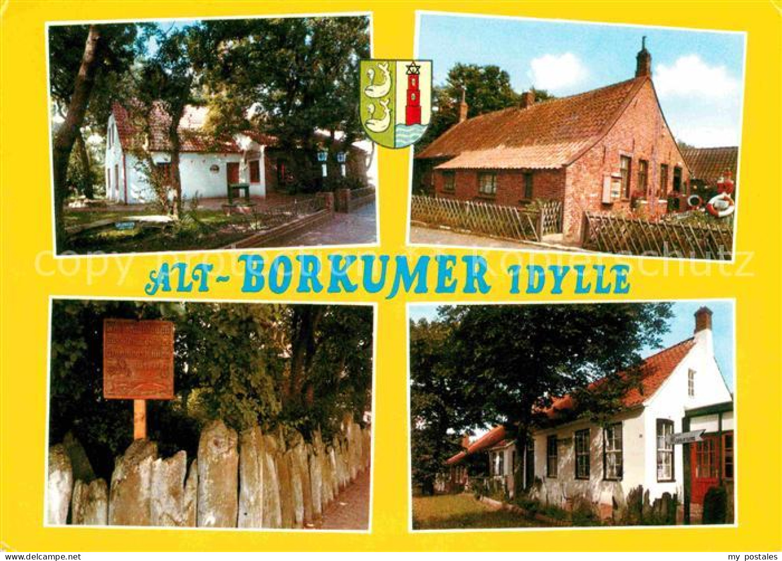 72617206 Borkum Nordseebad Alt Borkumer Idylle Borkum - Borkum