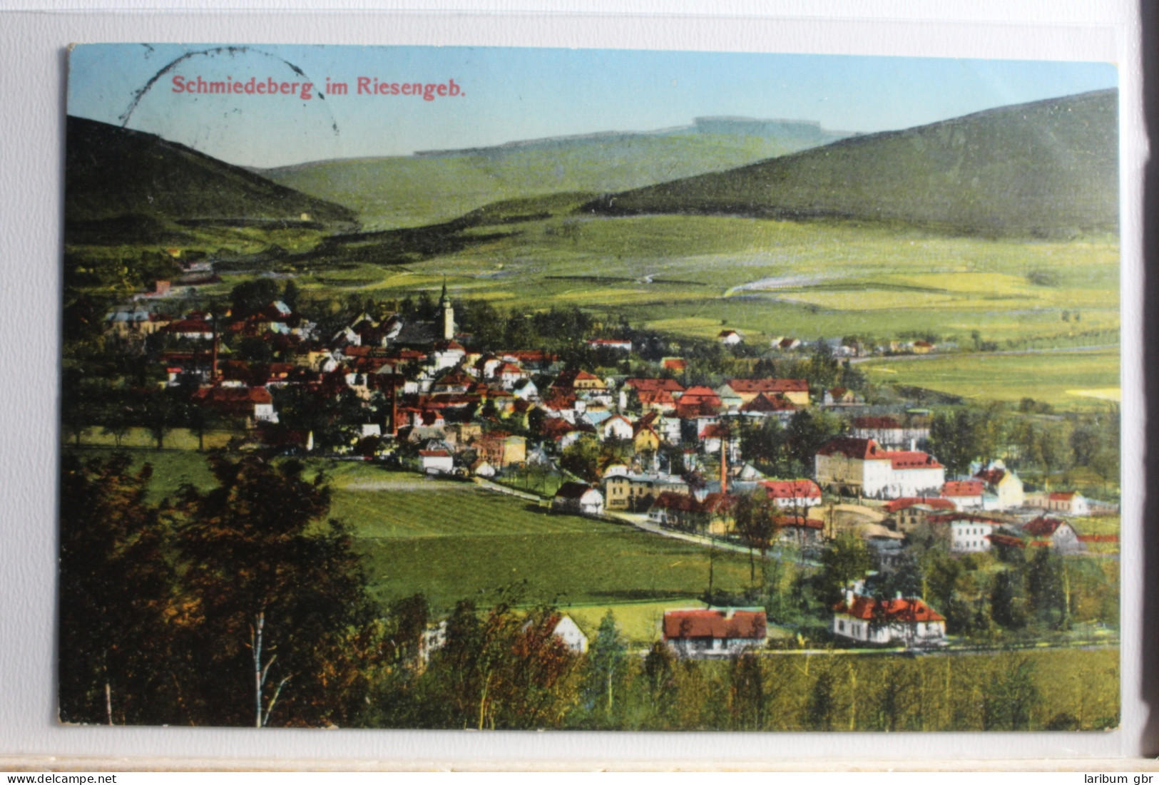 AK Schmiedeberg Stadtansicht 1911 Gebraucht #PD781 - Schlesien