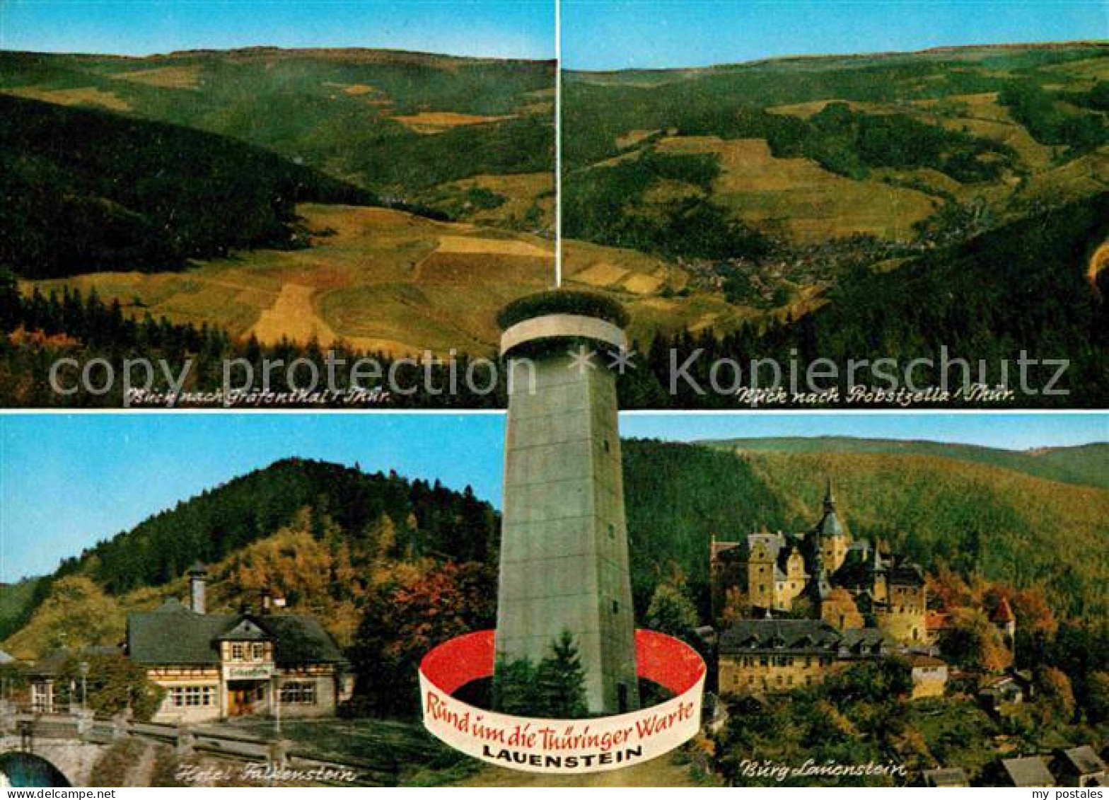 72616802 Lauenstein Erzgebirge Graefenthal Propstzella Hotel Falkenstein Burg La - Geising