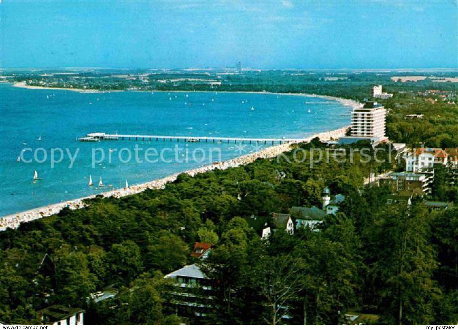 72616719 Timmendorfer Strand Panorama Seebruecke Timmendorfer Strand - Timmendorfer Strand