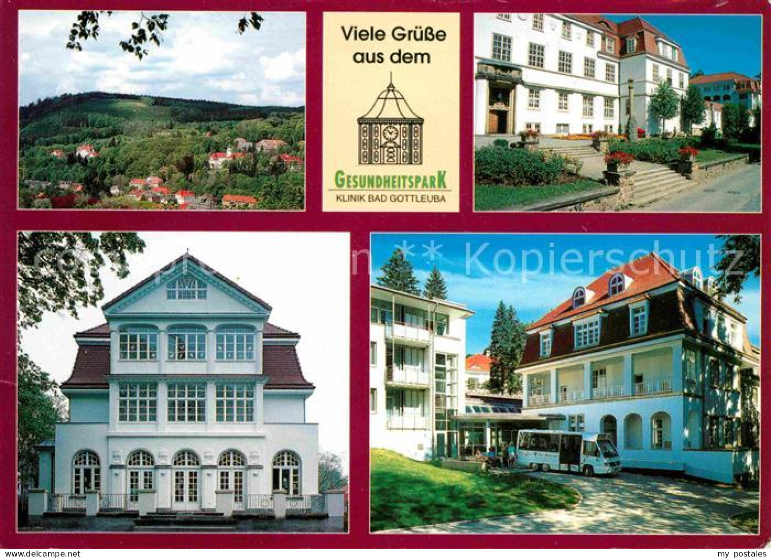 72616707 Bad Gottleuba-Berggiesshuebel Panorama Kurmittelhaus Kinderhaus Herz Kr - Bad Gottleuba-Berggiesshübel