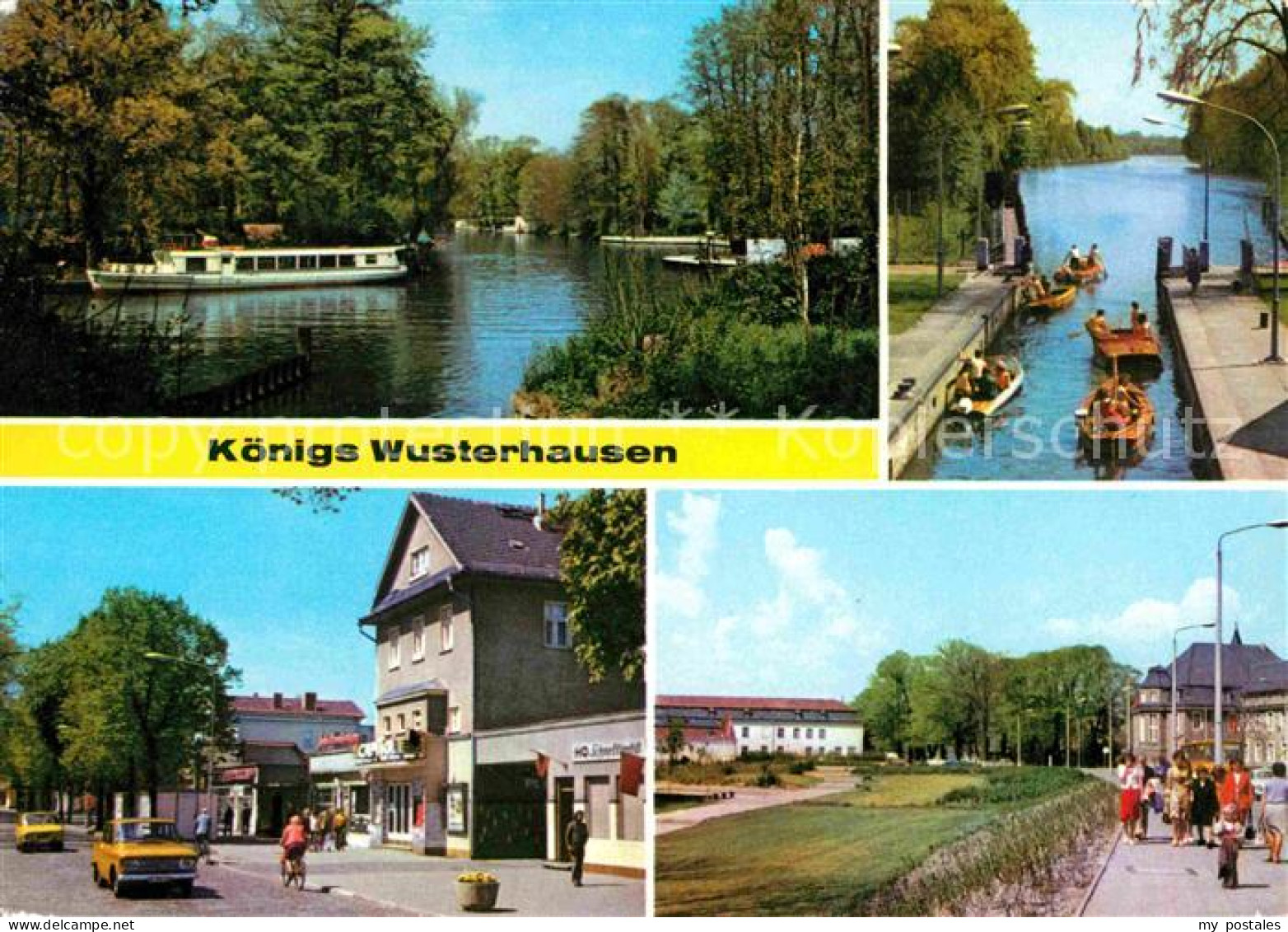 72616703 Koenigs-Wusterhausen Dahmepartie Schleuse Neue Muehle Bahnhofstr Ernst  - Other & Unclassified