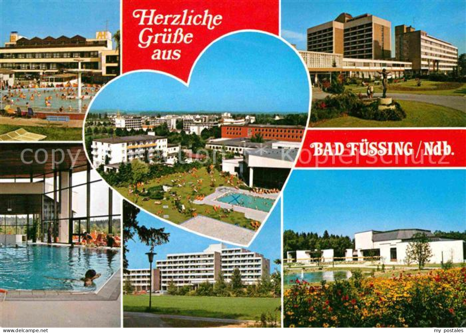 72616680 Bad Fuessing Kurhaus Freibad Hallenbad Teilansichten Aigen - Bad Fuessing