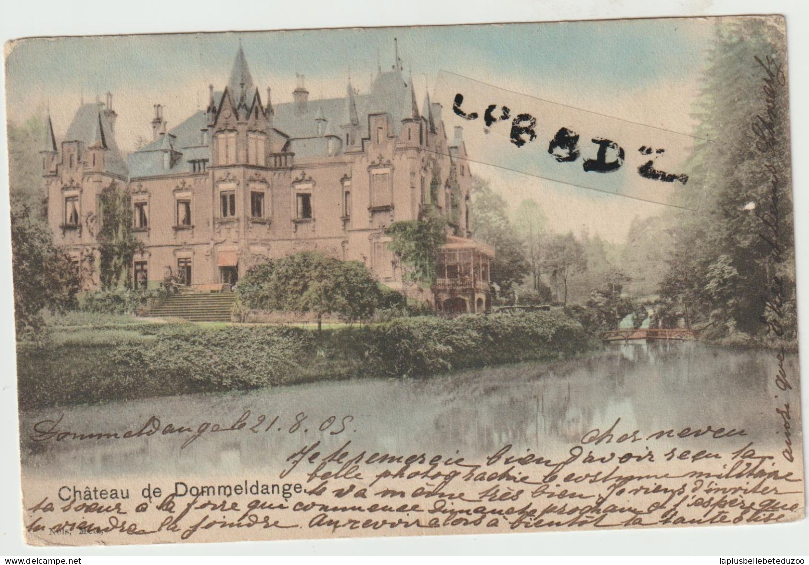 CPA - LUXEMBOURG - Château De DOMMELDANGE - 1905 - Pas Courant - Luxembourg - Ville