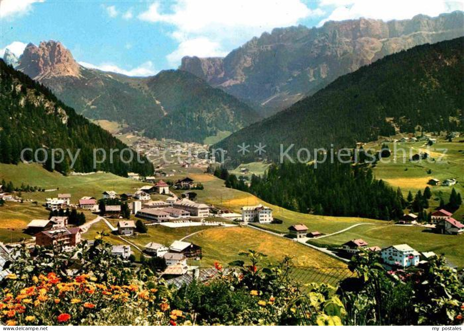 72616571 Selva Val Gardena Panorama Dolomiten  - Andere & Zonder Classificatie