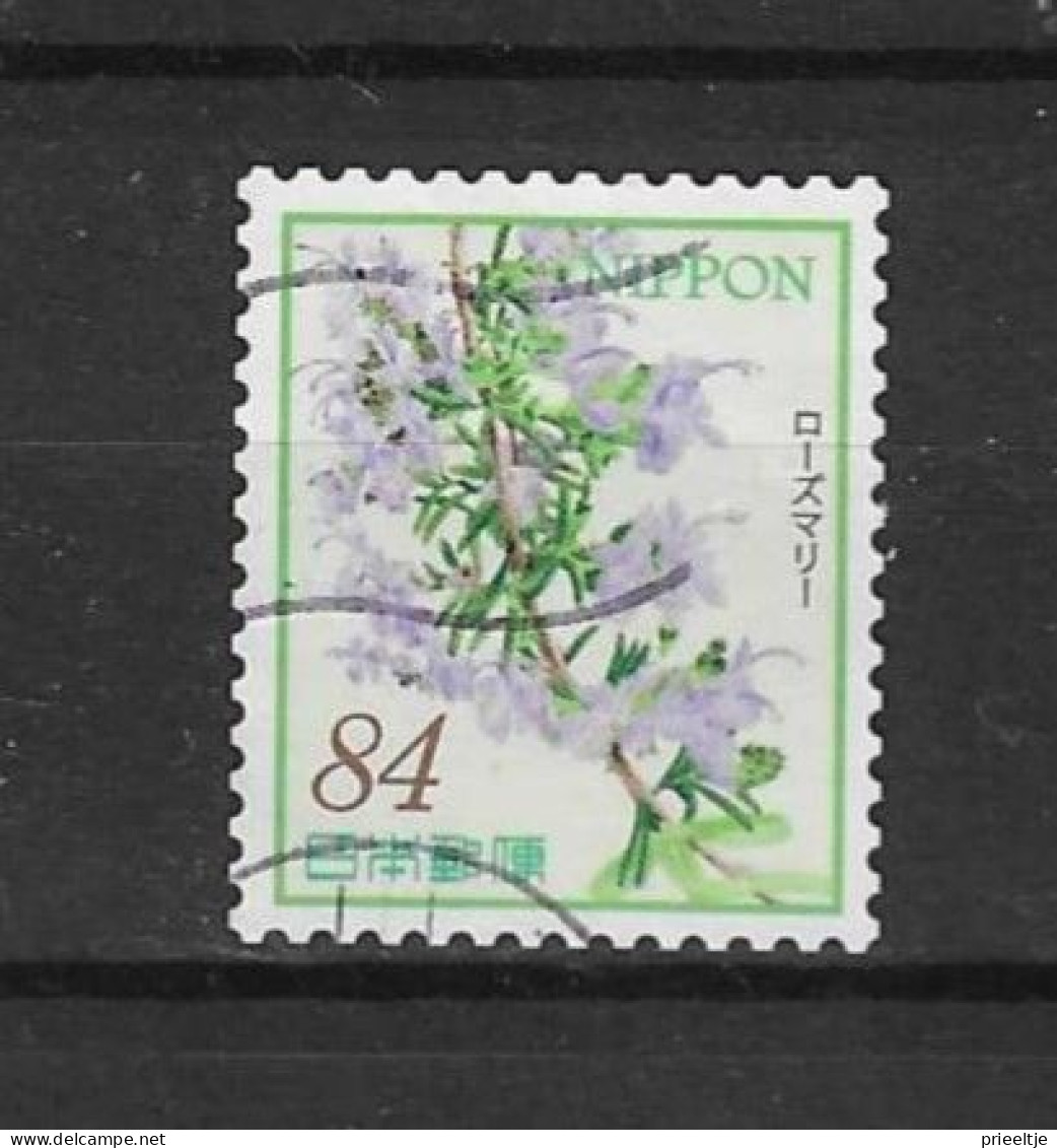 Japan 2022 Flowers-2 (0) - Used Stamps