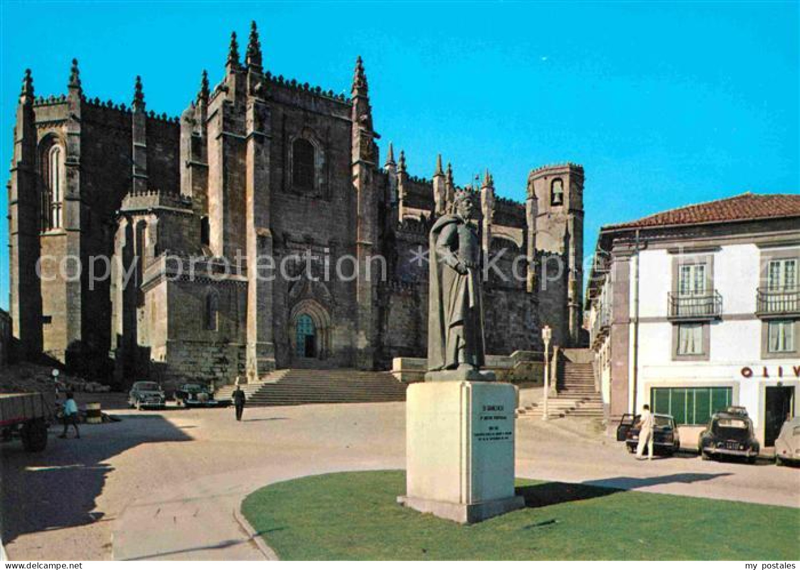 72616467 Guarda Portugal Estatue De Don Sancho I Statue Denkmal Guarda Portugal - Autres & Non Classés