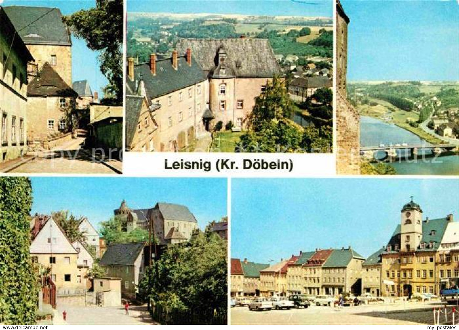 72616358 Leisnig Burg Mildenstein Bergfried Altan Der Burg Markt Leisnig - Leisnig