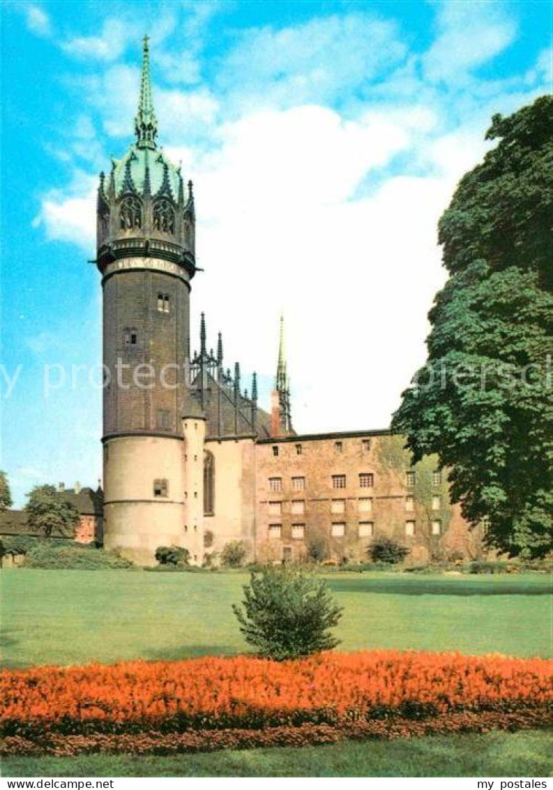 72616302 Wittenberg Lutherstadt Schloss Mit Schlosskirche Wittenberg - Wittenberg