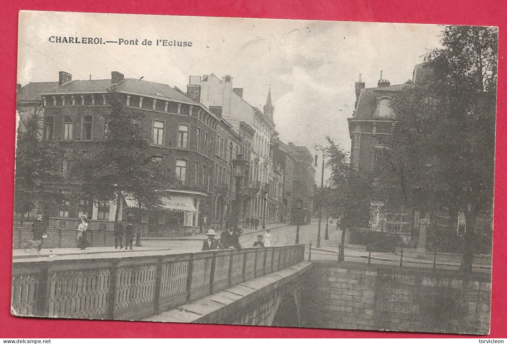 C.P. Charleroi   = Le Pont  De L' Ecluse - Charleroi
