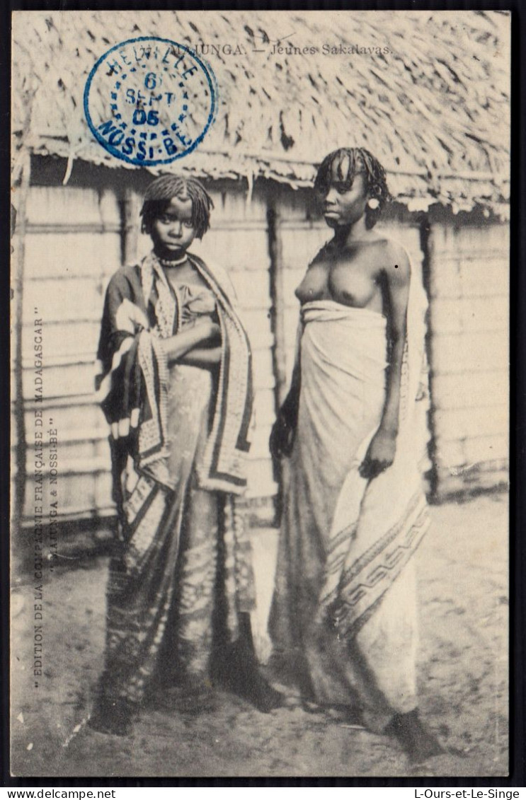 MAJUNGA - Jeune Sakalava Seins Nus - 1905 - Madagascar