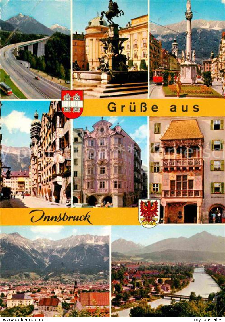 72616196 Innsbruck Europabruecke Hofburg Annasaeule Herzog Friedrich Str Helblin - Autres & Non Classés