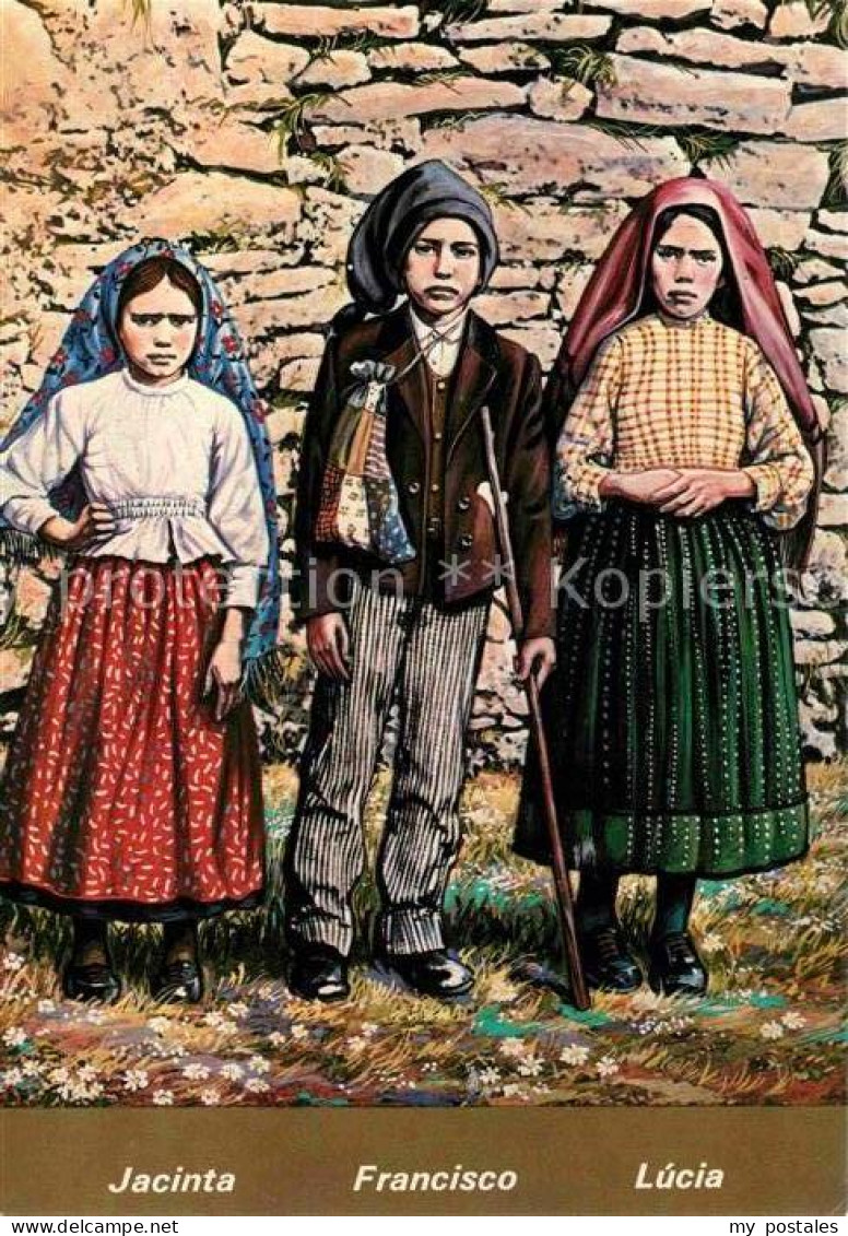 72616145 Fatima Les Trois Petits Bergers De Fatima Jacinta Francisco Lucia Fatim - Andere & Zonder Classificatie