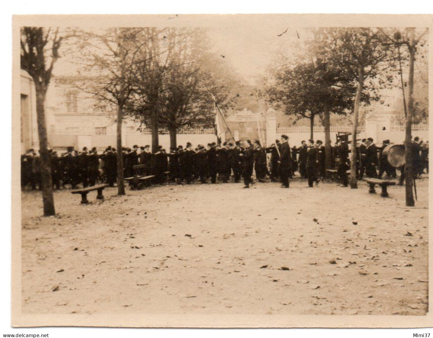 ECOLE DES ARTS ET METIERS D'ANGERS LOT DE 7 PHOTOGRAPHIES DE LA SAINTE CECILE 1921 - Autres & Non Classés