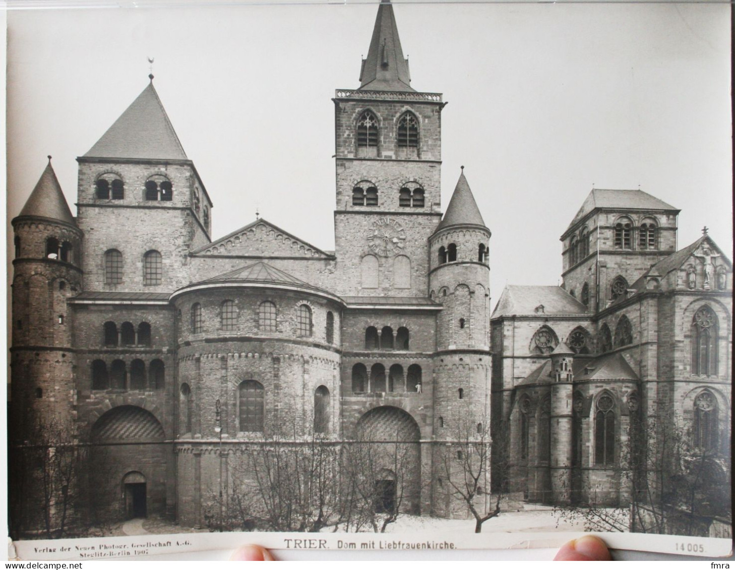 Vintage Grossfoto TRIER-TREVES - Dom Mit Liebfrauenkirche - 1907 (grande Photo 24 X 19 Cm) Non CP/nicht AK /GP26-5 - Trier