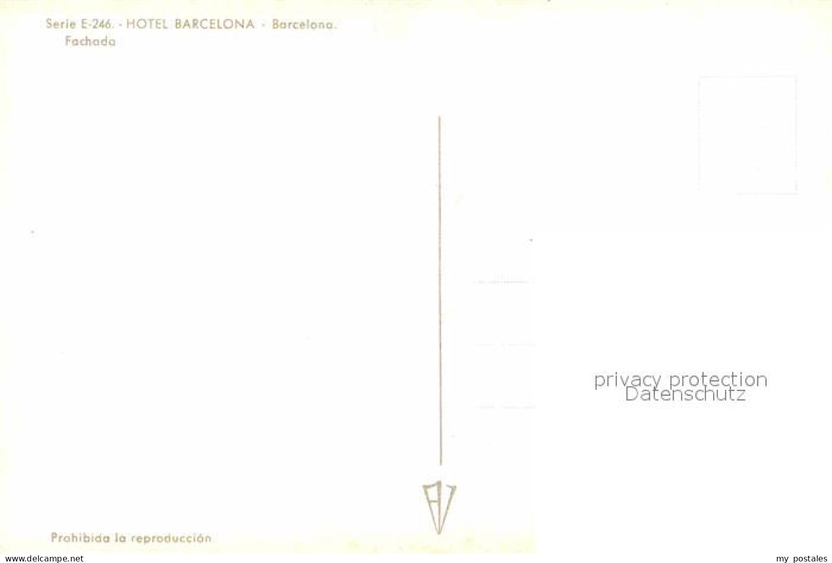 72615632 Barcelona Cataluna Hotel Barcelona Fachada  - Andere & Zonder Classificatie