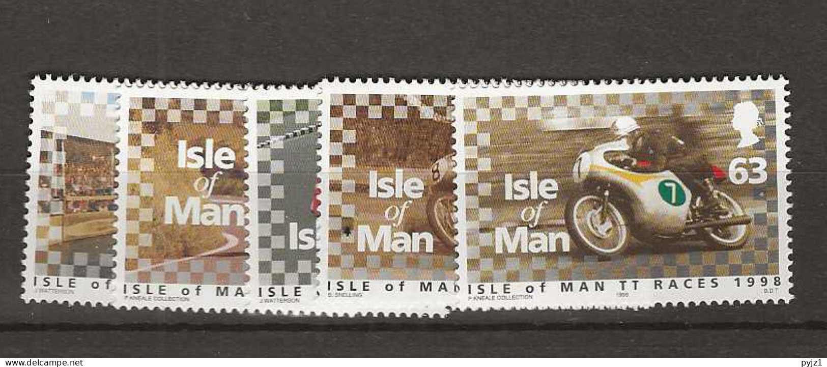 1998 MNH Isle Of Man Mi 769-73 Postfris** - Man (Ile De)