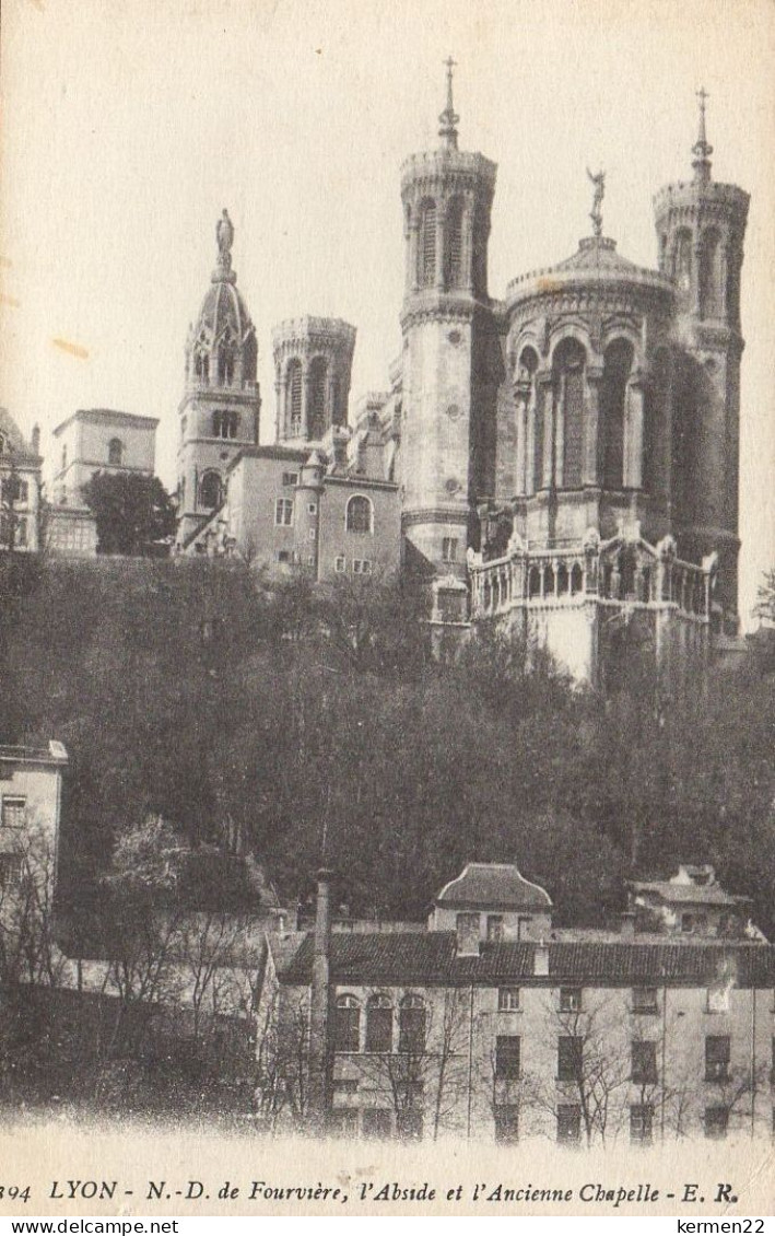 CPA 69 LYON N.-D. DE FOURVIERE L'ABSIDE ET L'ANCIENNE CHAPELLE - Andere & Zonder Classificatie