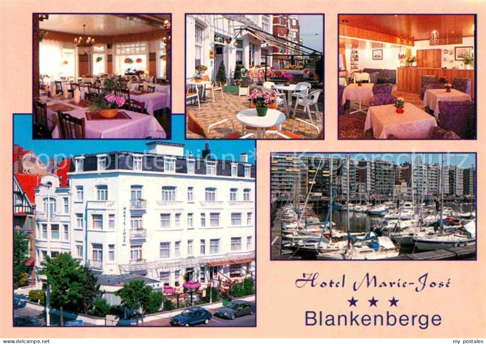 72615584 Blankenberge Hotel Marie Jose Gastraeume Terrasse Hafenpartie Blankenbe - Blankenberge