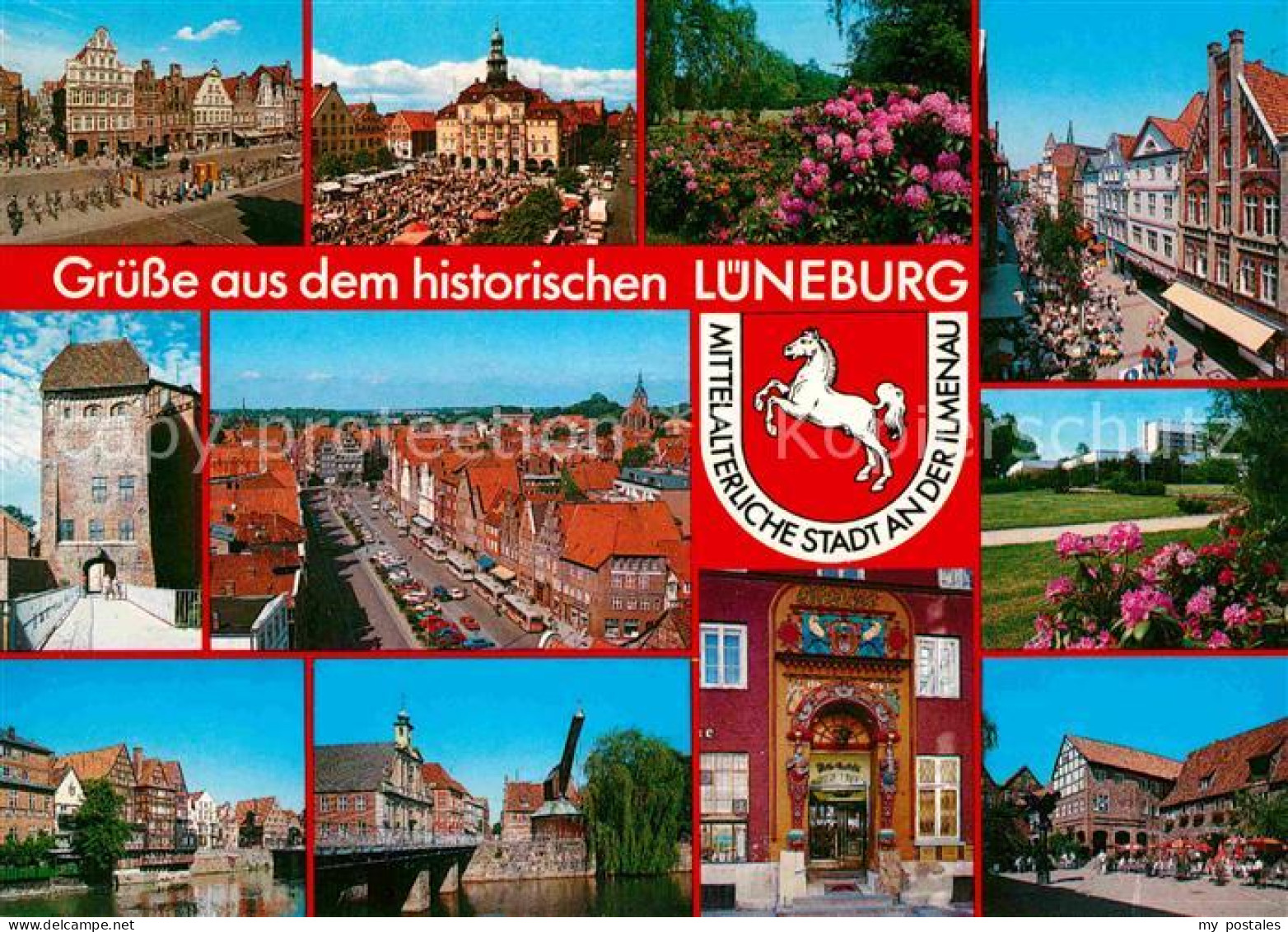 72615501 Lueneburg Ortsansichten Park Stadttor Lueneburg - Lüneburg