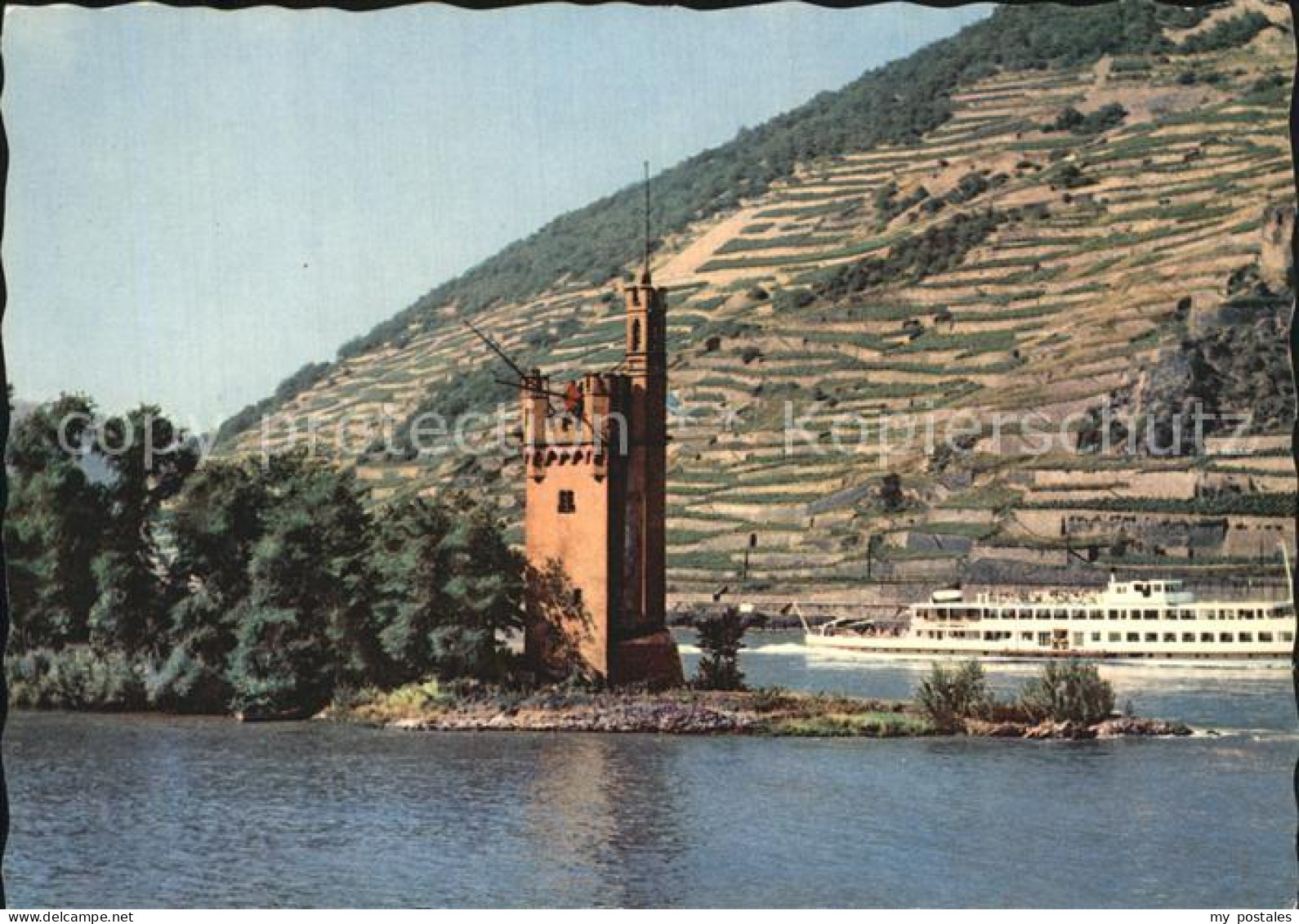 72615048 Bingen Rhein Binger Maeuseturm  Bingen Am Rhein - Bingen