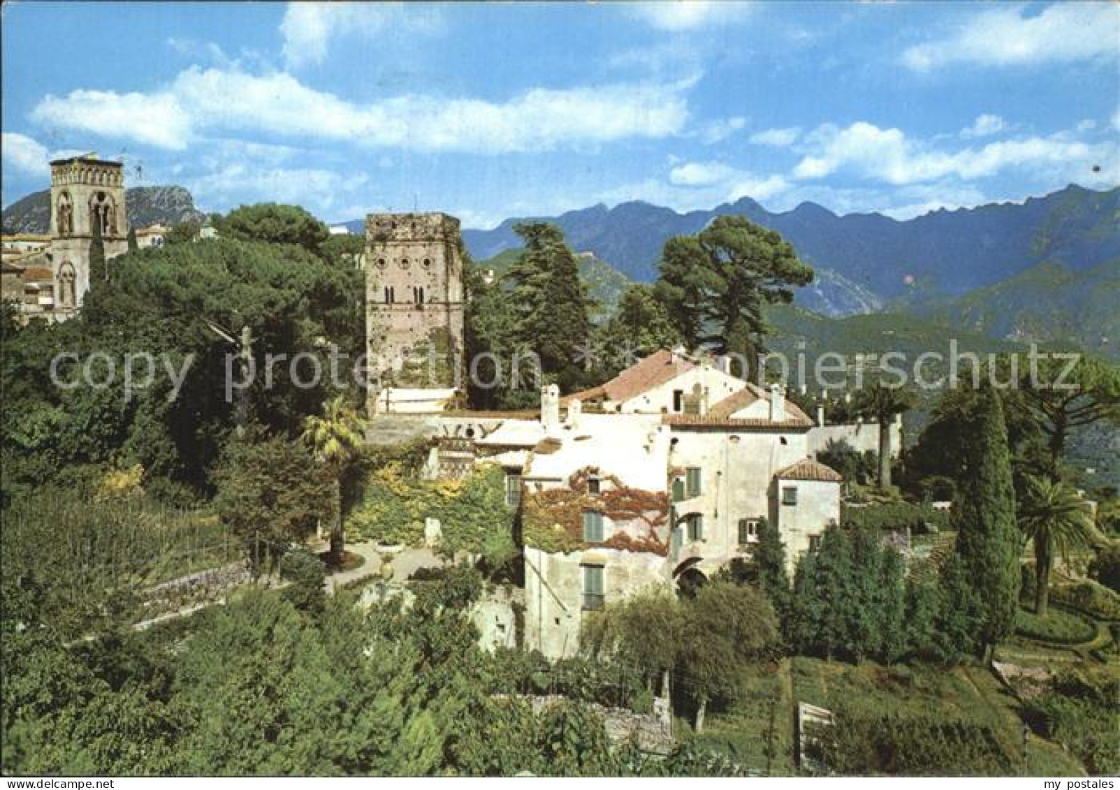 72615002 Ravello Villa Rufolo Con Torre Campanie Della Cattedrale  Ravello - Other & Unclassified