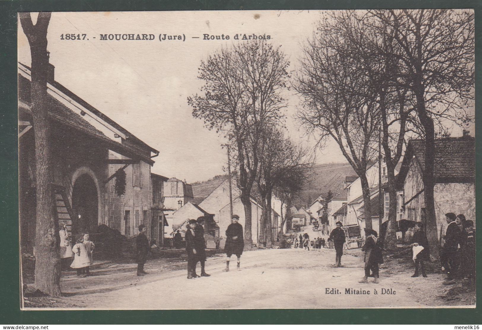 CP - 39 - Mouchard - Route D'Arbois - Autres & Non Classés