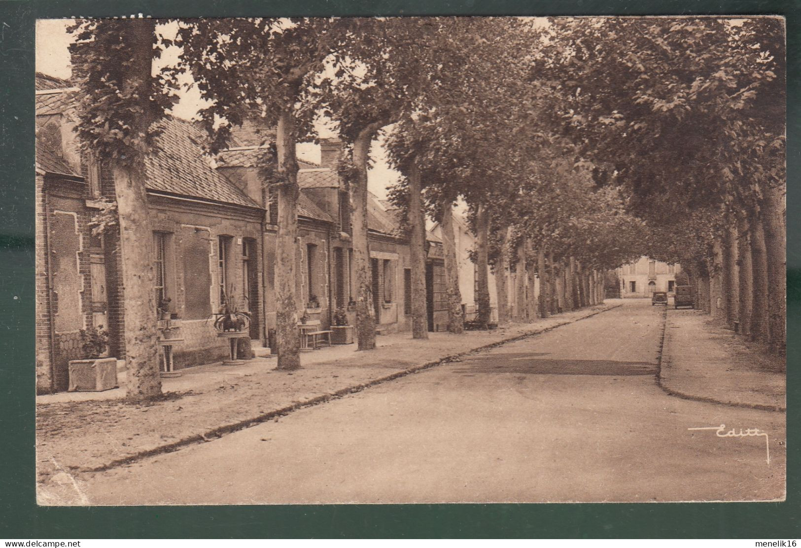 CP - 41 Mur-en-Sologne - Avenue De La Gare - Autres & Non Classés