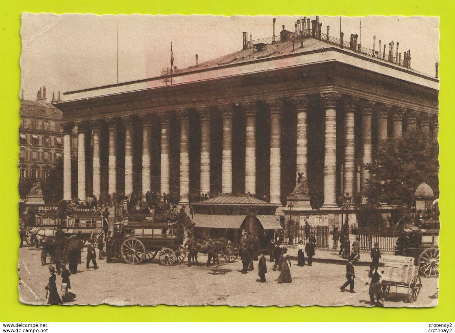 Imprimé 75 Paris Place De La Bourse VOIR DOS Laboratoires SAREIN Envoyée à Dr Magnier à Beausoleil En 1953 - Places, Squares