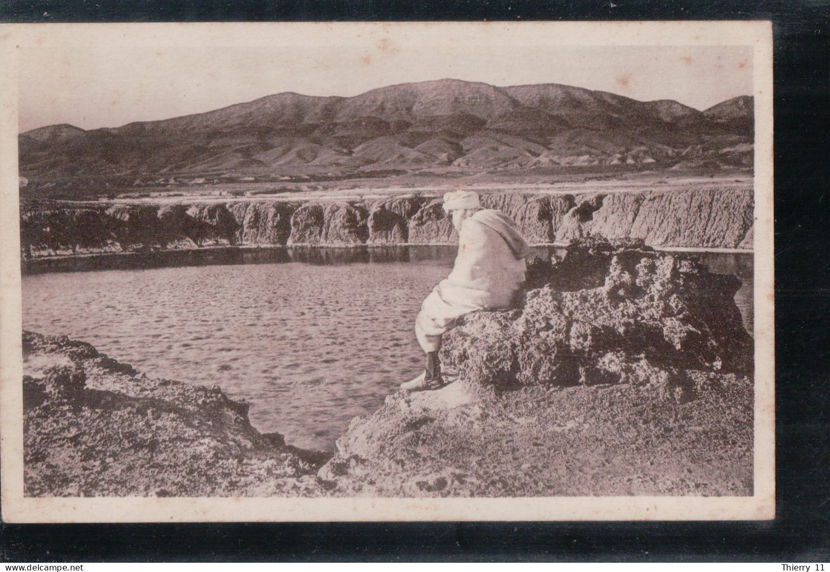 Cpa Bikra Le Lac De Fontaine Chaude - Biskra