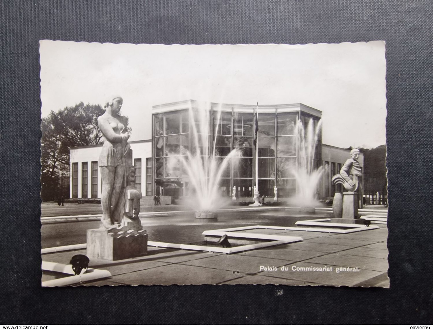 CP BELGIQUE (M2409) LIEGE EXPOSITION 1939 (2 Vues) Carte Pub OMBRA CACHELUX - Palais Du Commissariat Général - Luik