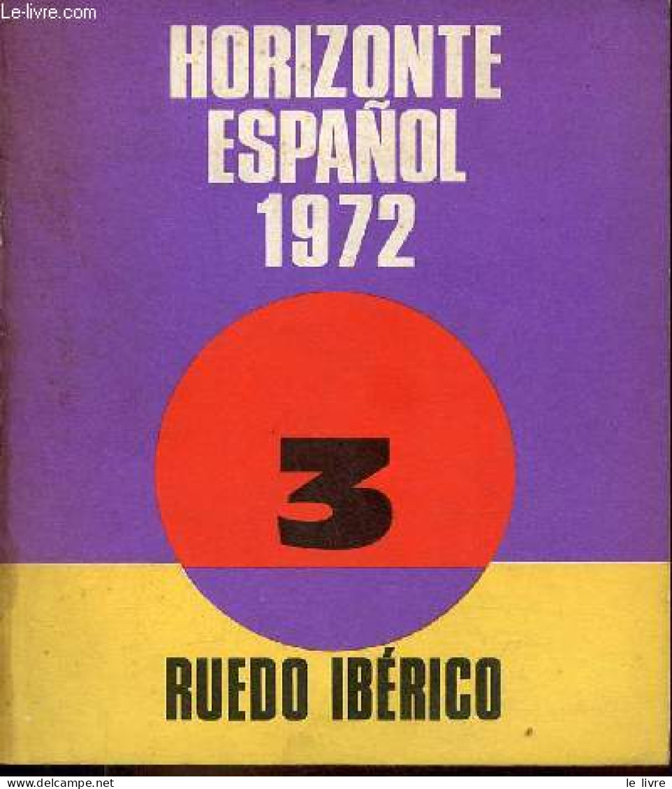 Horizonte Espagnol 1973 - 3 . - Collectif - 1972 - Culture