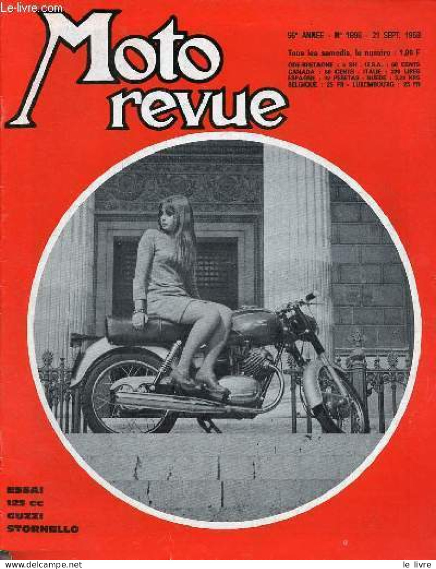 Moto Revue N°1898 21 Sept.1968 - Cologne Le Salon Des Petites Cylindrées - Présentation D'une Ancienne : La Motosacoche - Autre Magazines