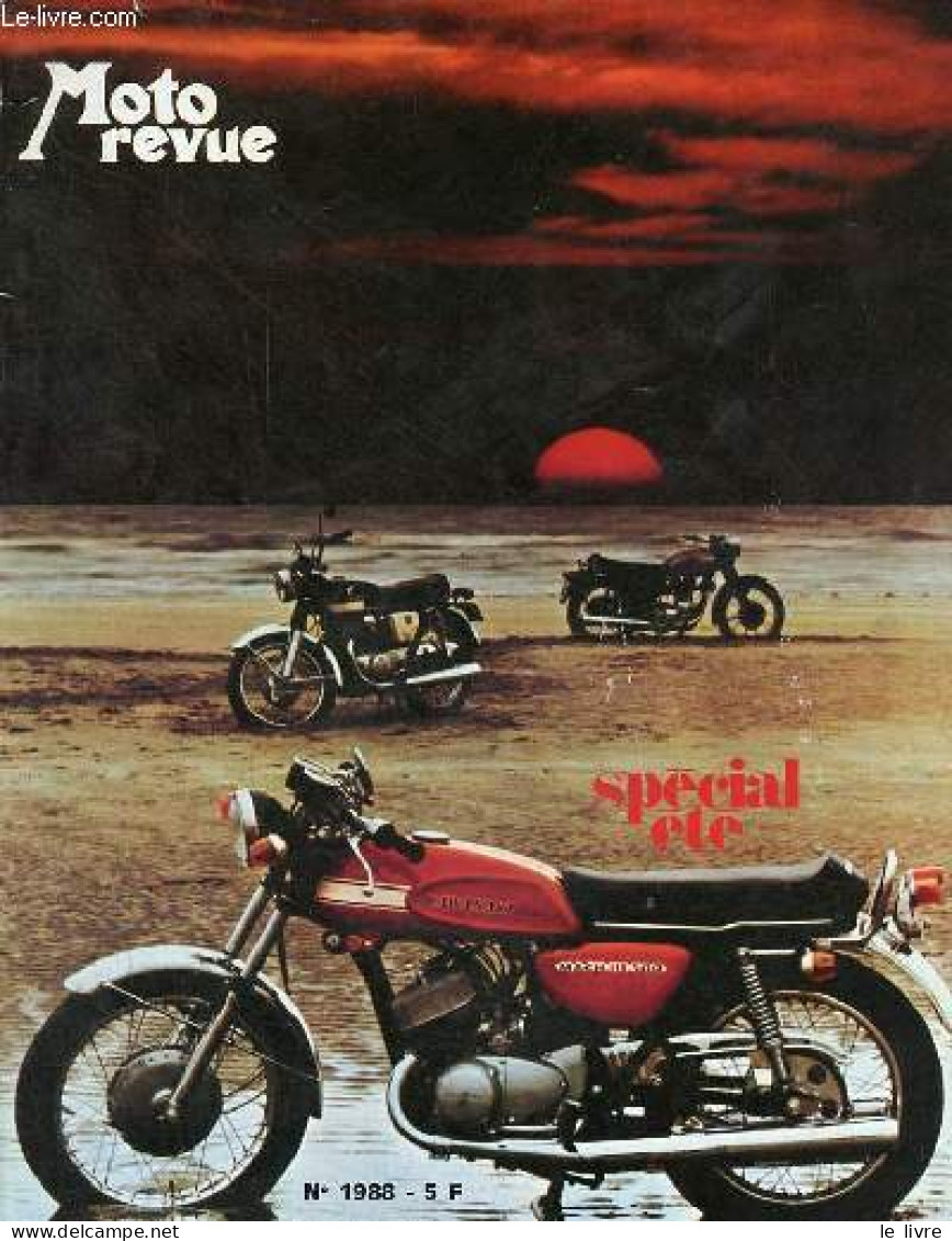 Moto Revue N°1988 11 Juillet 1970 - Editorial - Vingt Ans De Grands Prix Les Plus Grands Champions De Ces 20 Dernières A - Autre Magazines