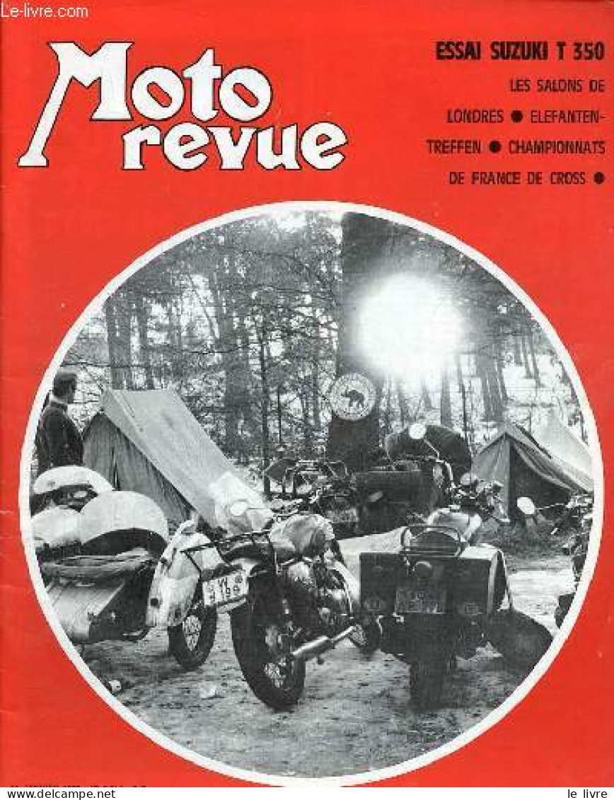 Moto Revue N°2011 16 Janvier 1970 - Salons à Londres, Deux Salons Un Succès ! - Dans Le Monde De La Moto, Le Bol D'or 19 - Autre Magazines