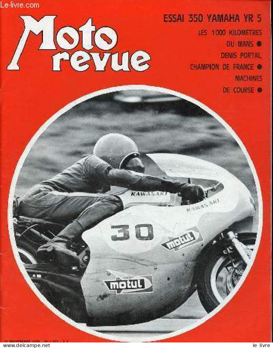 Moto Revue N°1993 12 Septembre 1970 - 1'57'5 Pour Offenstadt Sur Le Bugatti - Aujourd'hui : 34e Bol D'or 24h De Sport à - Other Magazines