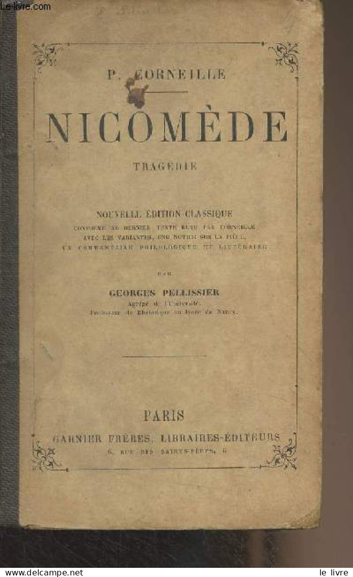 Nicomède, Tragédie - Nouvelle édition Classique - Corneille P. - 0 - Other & Unclassified