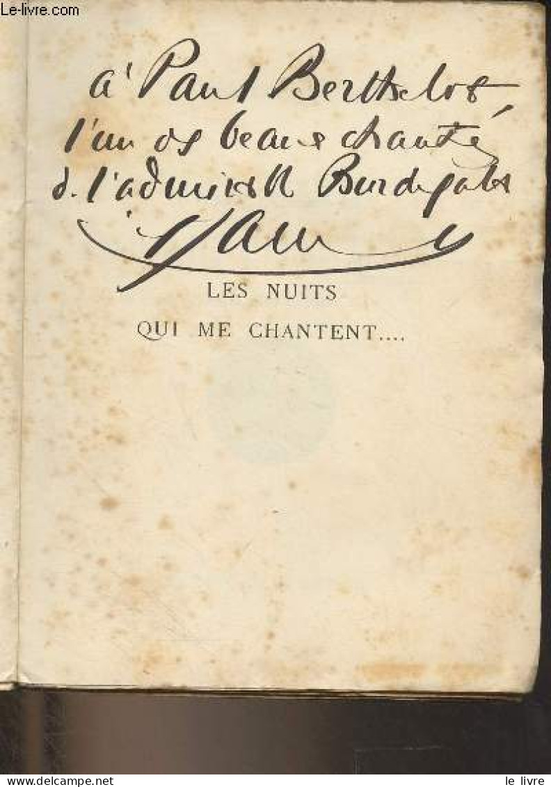 Les Nuits Qui Me Chantent... - Jammes Francis - 1929 - Signierte Bücher