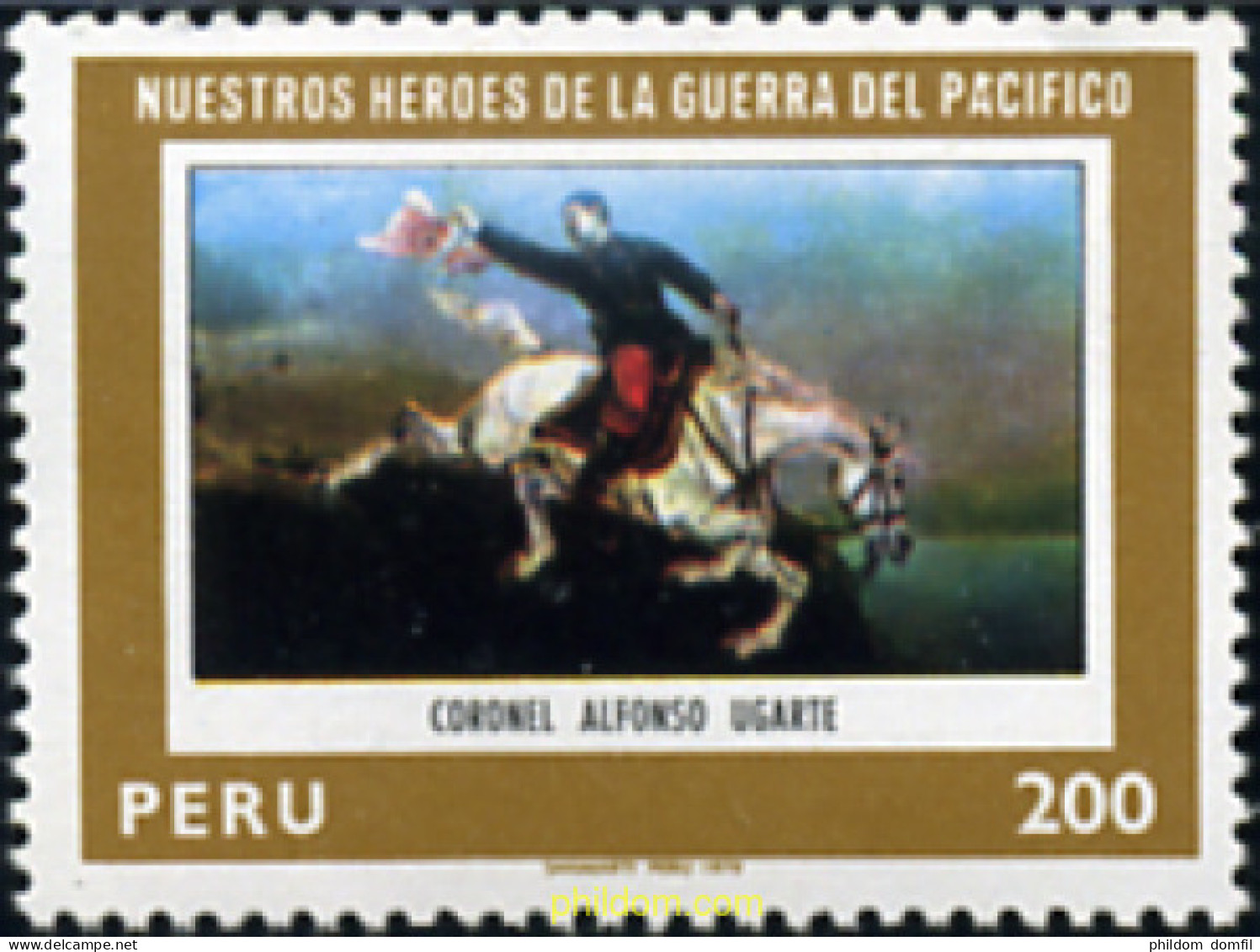 30307 MNH PERU 1979 HEROES DE LA GUERRA DEL PACIFICO. - Pérou