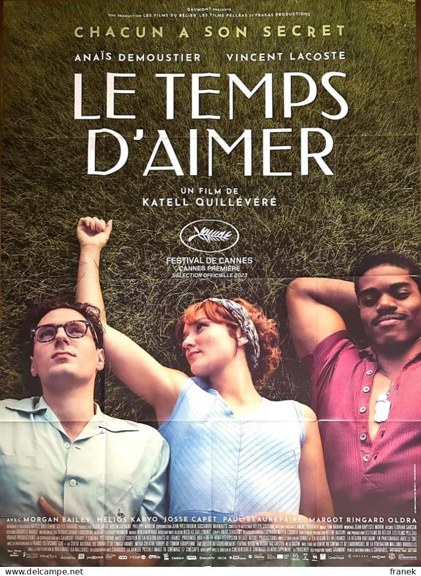 Affiche De Cinéma " LE TEMPS D'AIMER "  Format 120X160cm - Plakate & Poster
