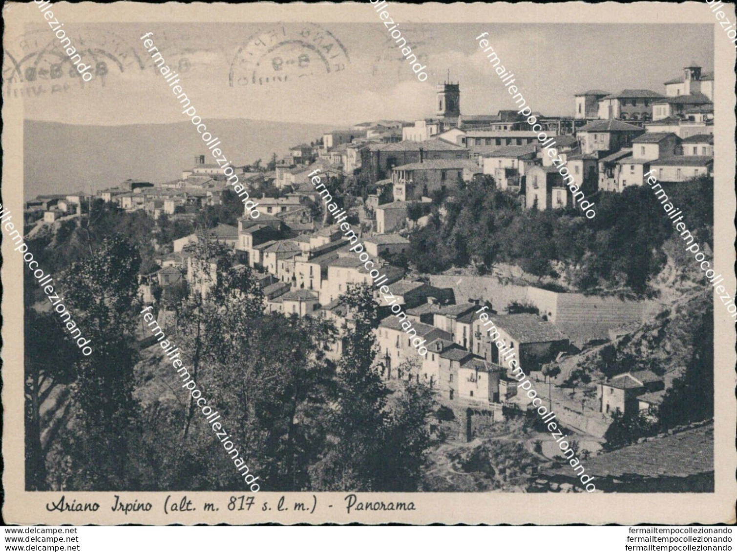 An676 Cartolina Ariano Irpino Panorama Provincia Di Avellino - Avellino