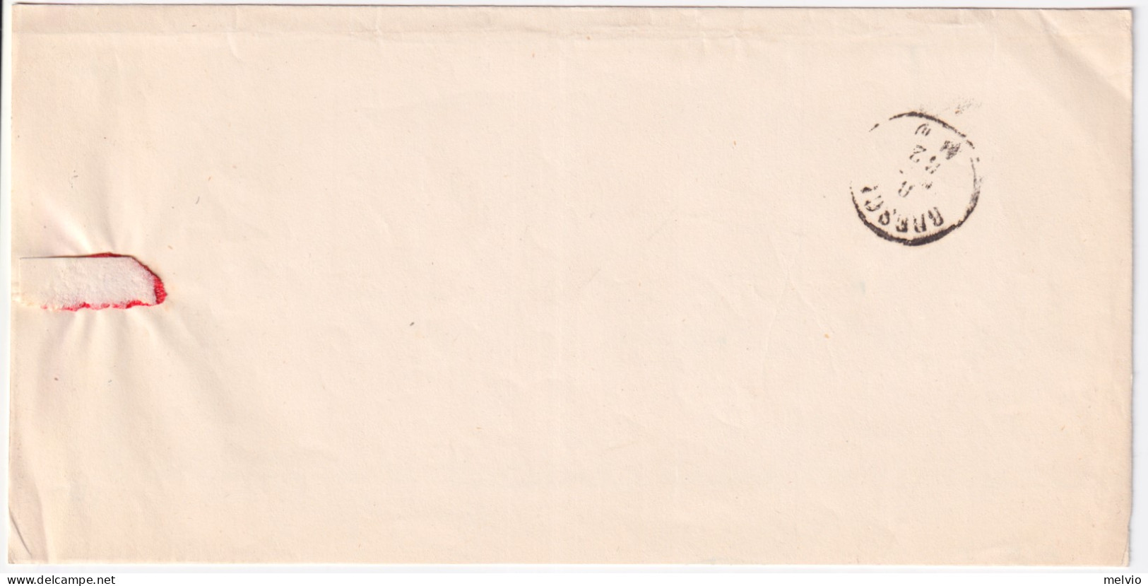 1862-Dello C.2 (7.5.62) Su Piego In Franchigia - Zonder Classificatie