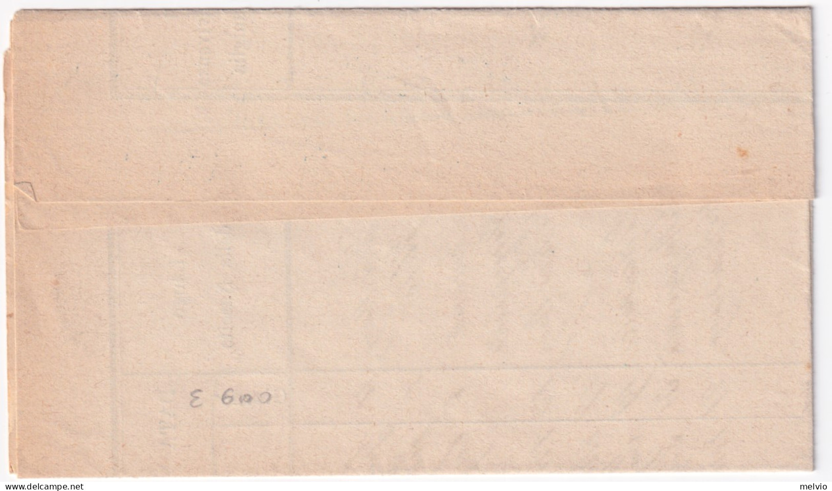 1884-S. ZENO NAVIGLIO Corsivo Verde Bluastro Di Collettoria Su Soprascritta Bres - Storia Postale