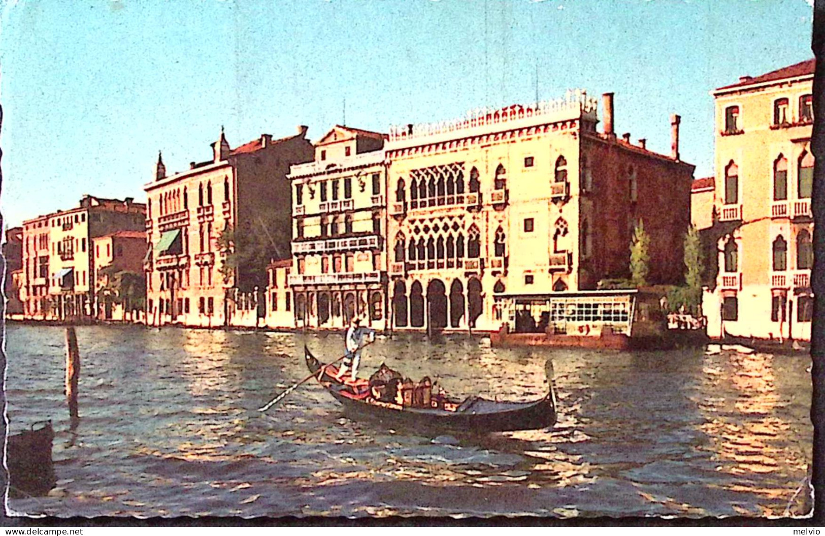 1962-UNITA' D''ITALIA Lire 40 (928) Isolato Su Cartolina (Venezia) Per La Svizze - Venezia (Venice)
