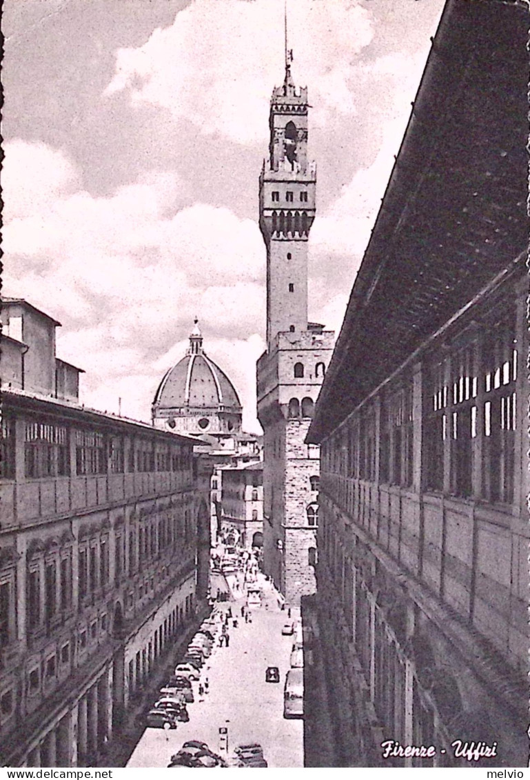 1959-PREOLIMPICA Lire 15 (861) Isolato Su Cartolina (Firenze) - Firenze (Florence)