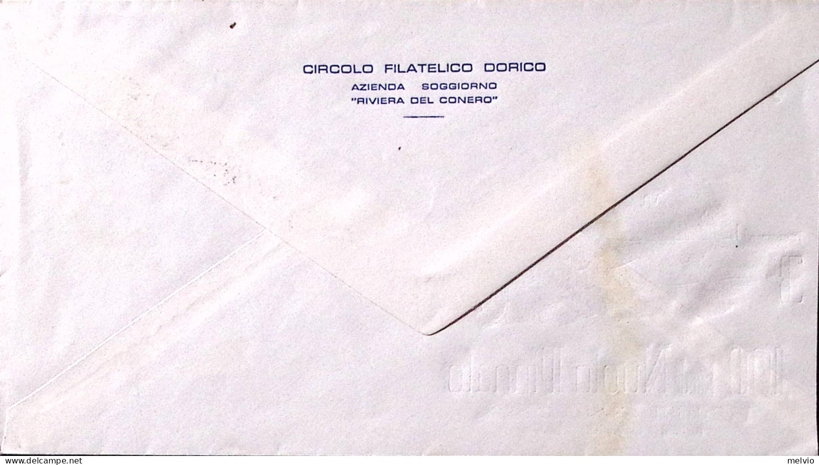 1957-ANCONA III^100 Km. NUOTO PINNATO RIMINI-ANCONA (14.7) Annullo Speciale Su B - Ausstellungen